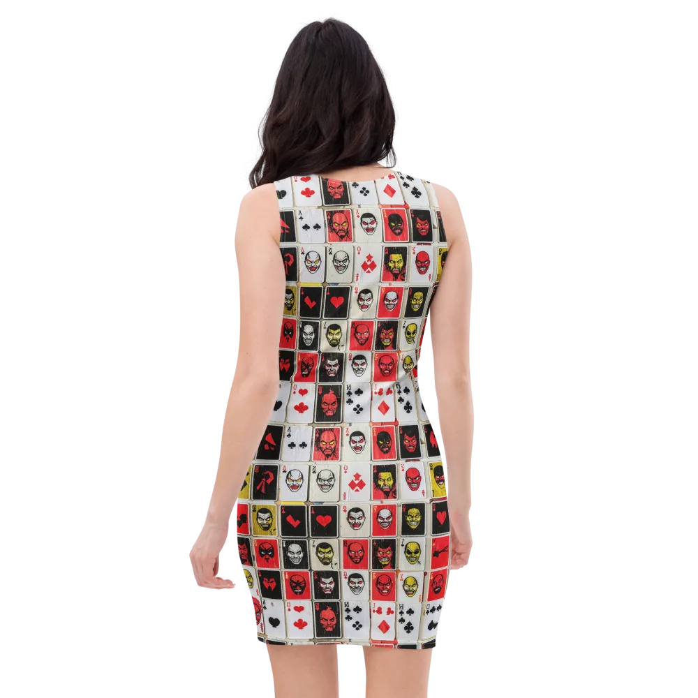 Devil’s Deck on Bodycon Dress — Back