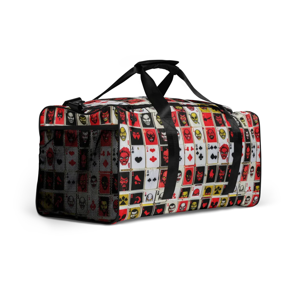 Devil’s Deck on Duffle Bag — Right Front