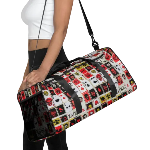Devil’s Deck on a Duffle Bag