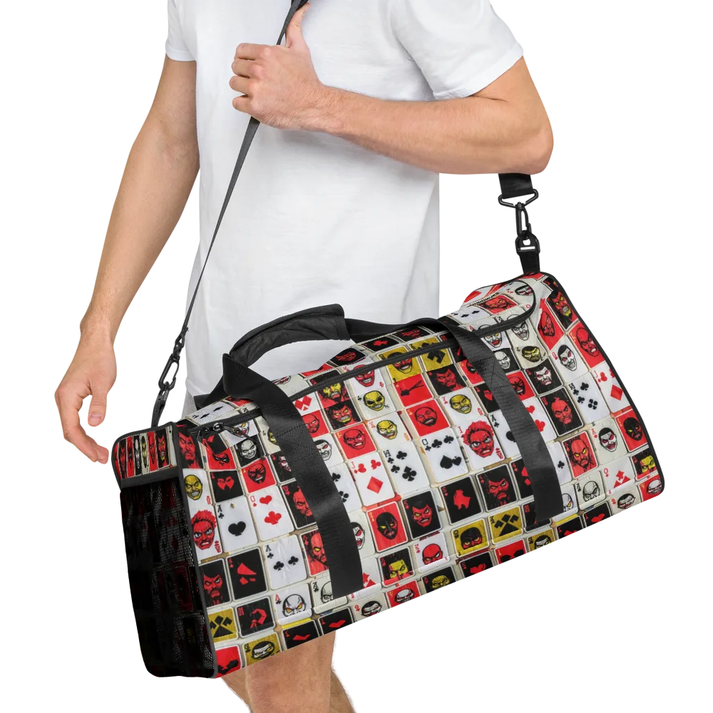 Devil’s Deck on Duffle Bag — Right Front