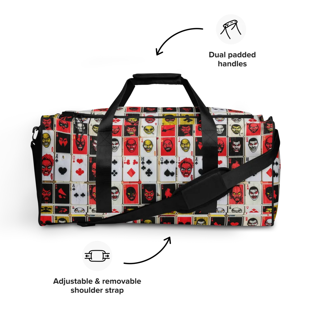 Devil’s Deck on Duffle Bag — Front