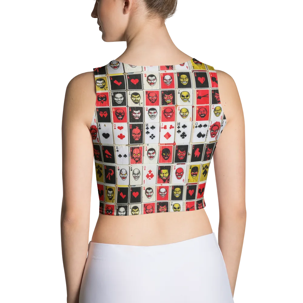 Devil’s Deck on Crop Top — Back