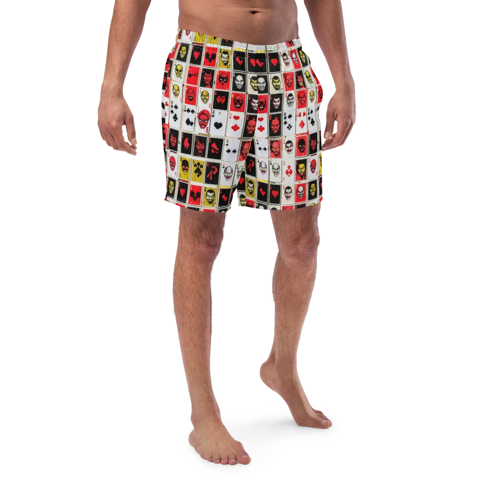 Devil’s Deck on Swim Trunks — Front