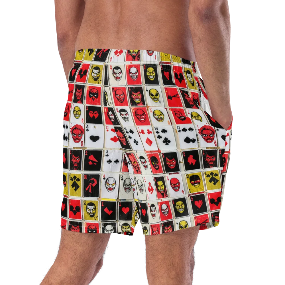 Devil’s Deck on Swim Trunks — Right Back