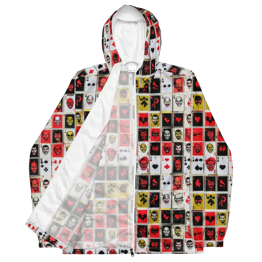Devil’s Deck on Men's Windbreaker — Front