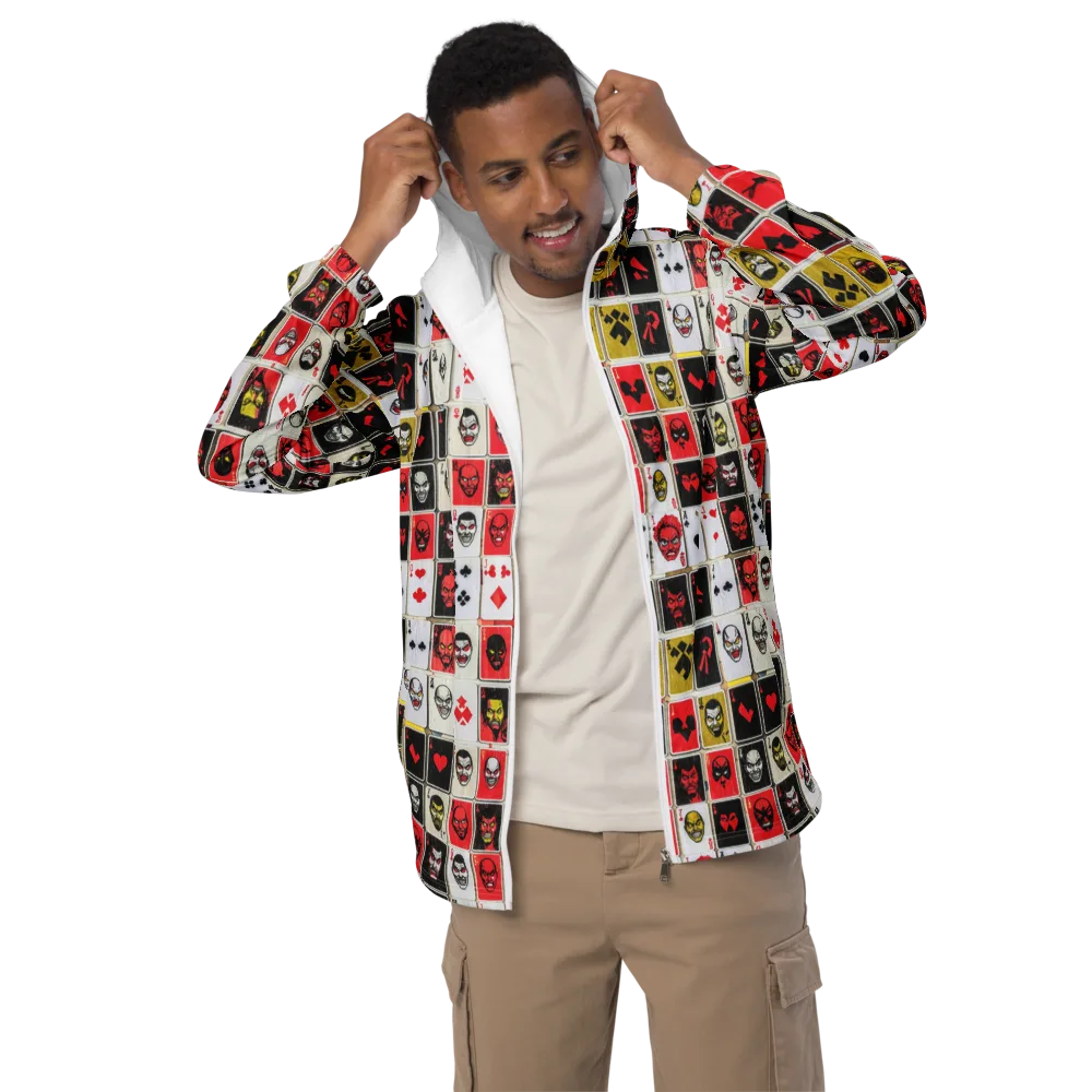 Devil’s Deck on Men's Windbreaker — Front