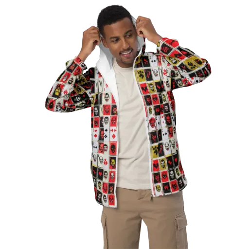 Devil’s Deck on a Men's Windbreaker