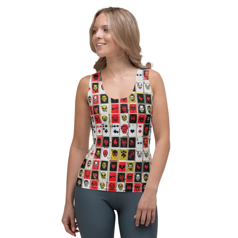 Devil’s Deck on Women's Tank Top — Front
