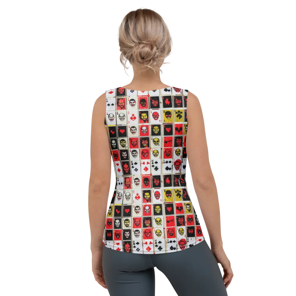 Devil’s Deck on Women's Tank Top — Back