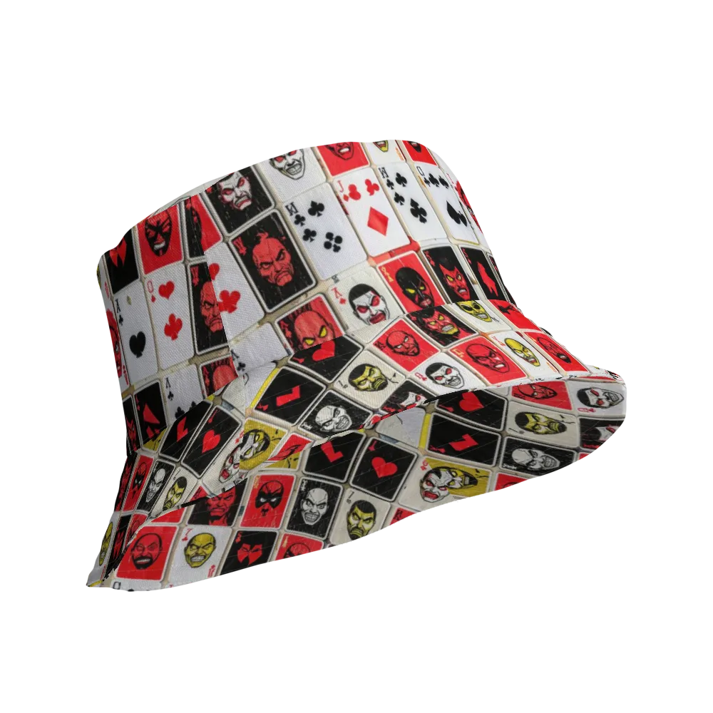 Devil’s Deck on Reversible Bucket Hat — Product details Outside
