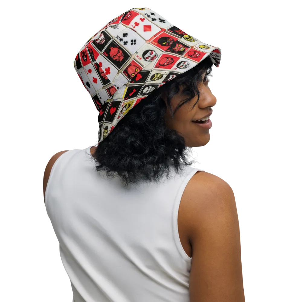 Devil’s Deck on Reversible Bucket Hat — Right Outside