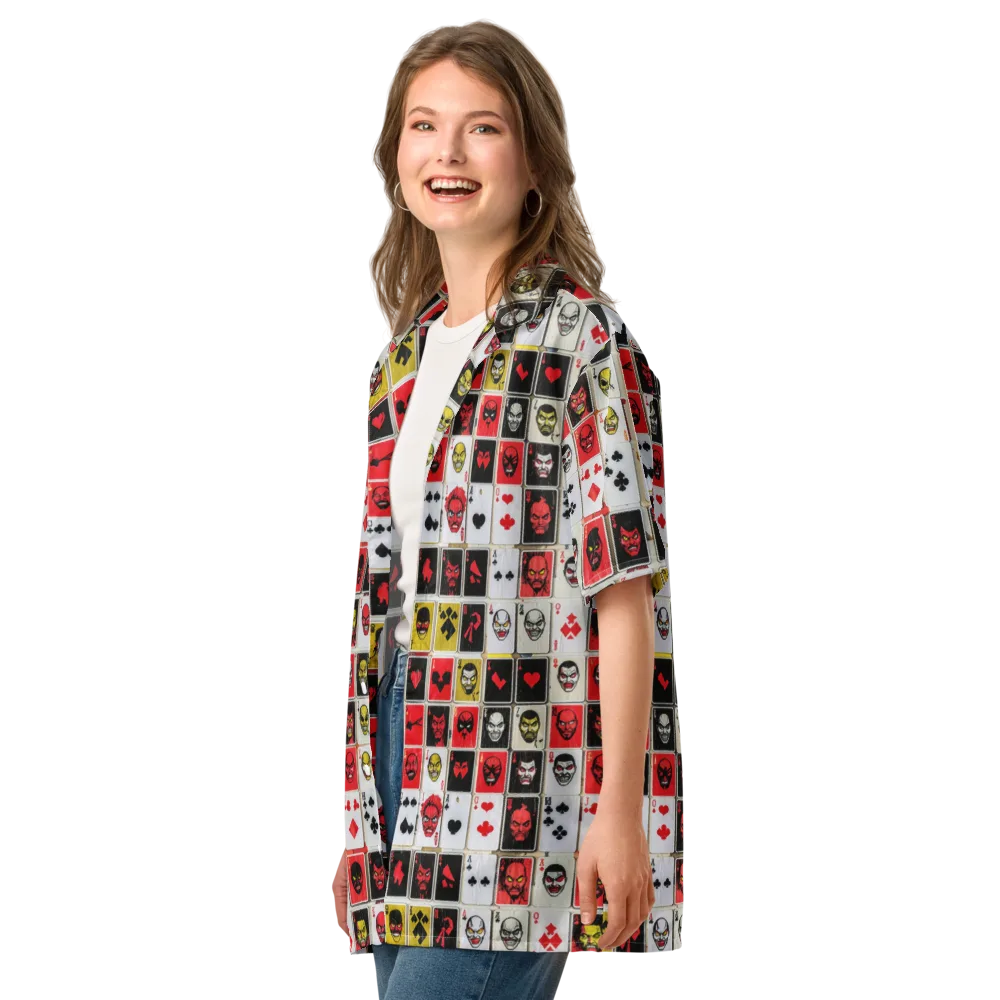 Devil’s Deck on Button Shirt — Left Front