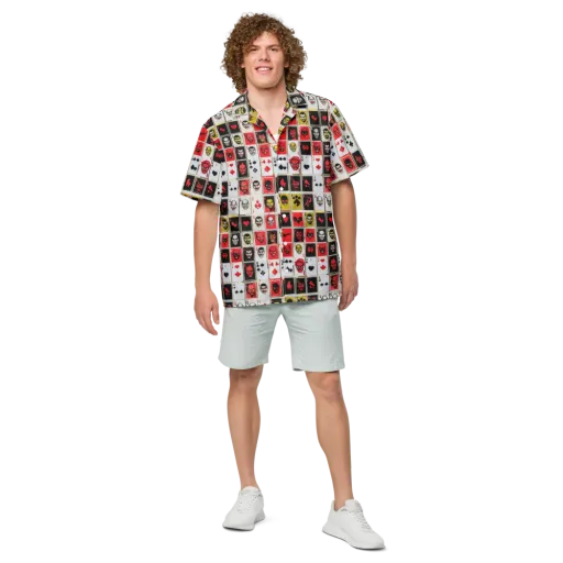 Devil’s Deck on a Button Shirt