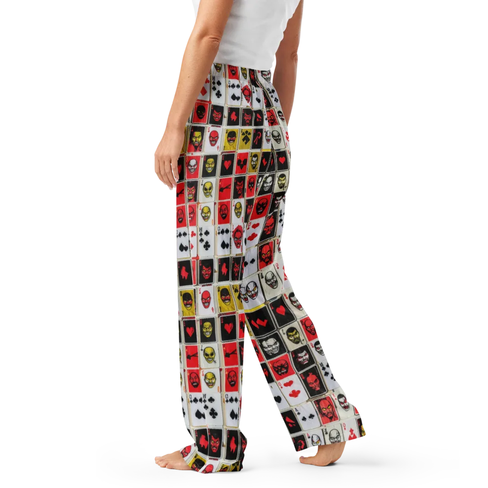 Devil’s Deck on Women's Pajama Pants — Left