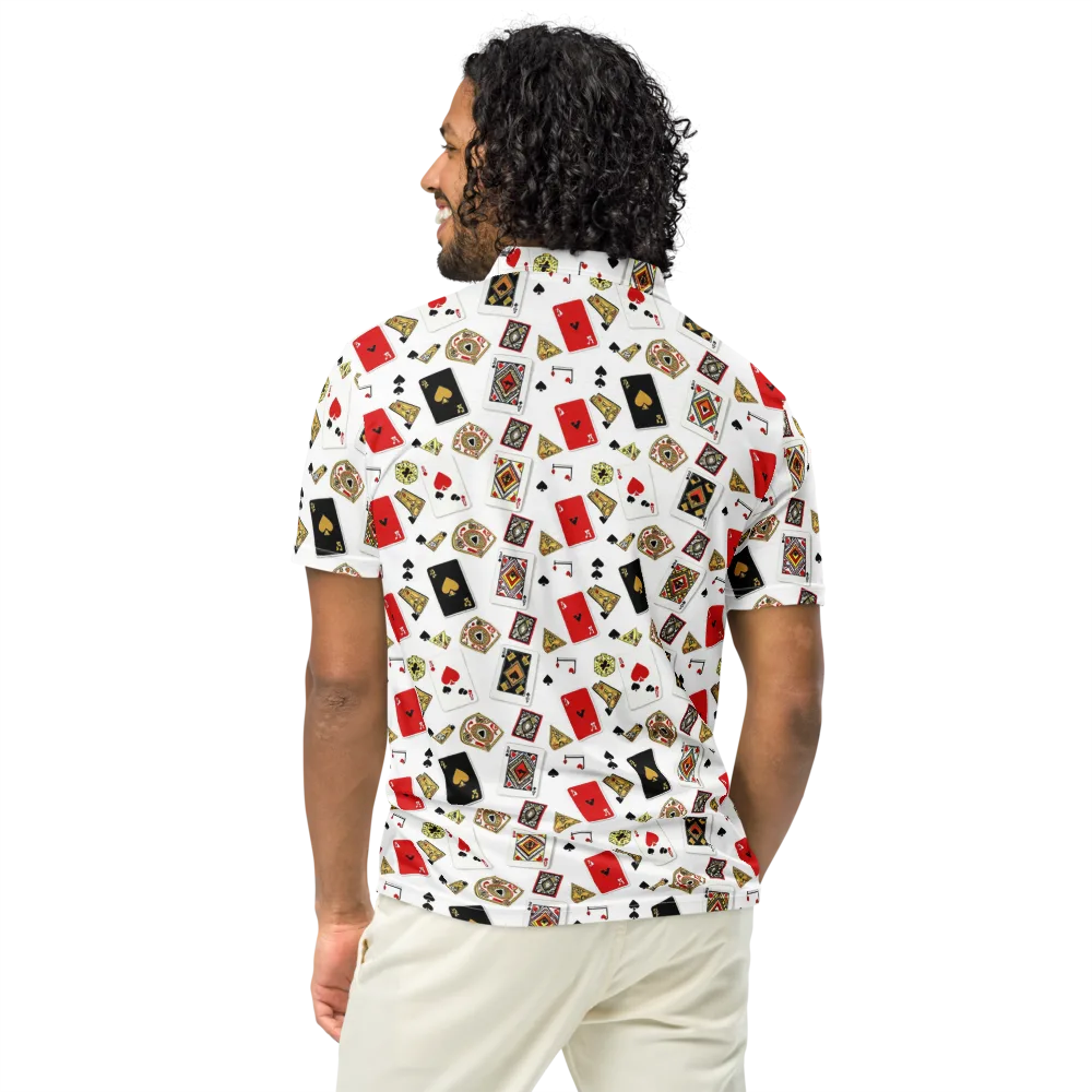 Midnight Deal on Men's Slim Fit Polo Shirt — Back