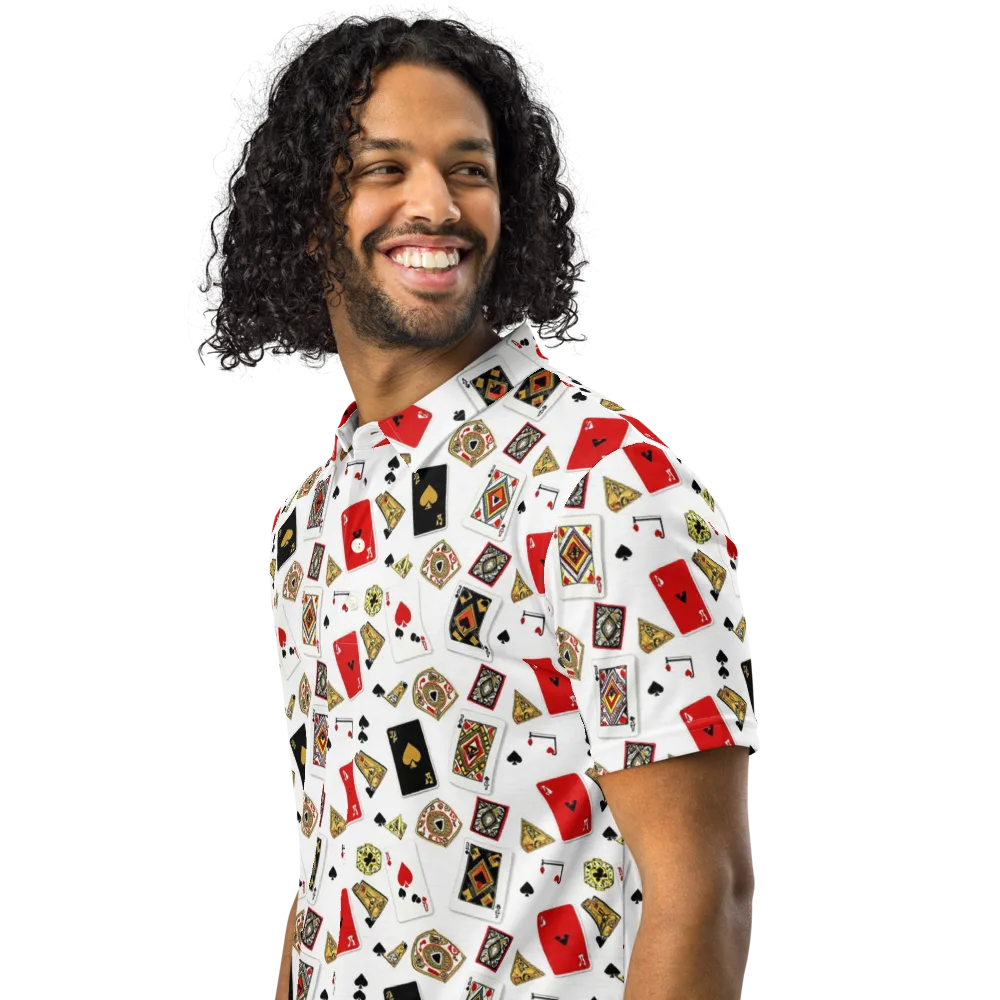 Midnight Deal on Men's Slim Fit Polo Shirt — Left Front