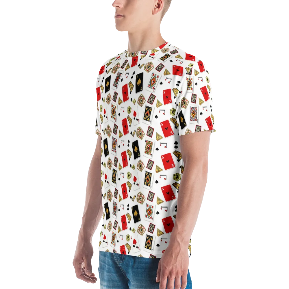 Midnight Deal on Men's Crew Neck T-Shirt — Left