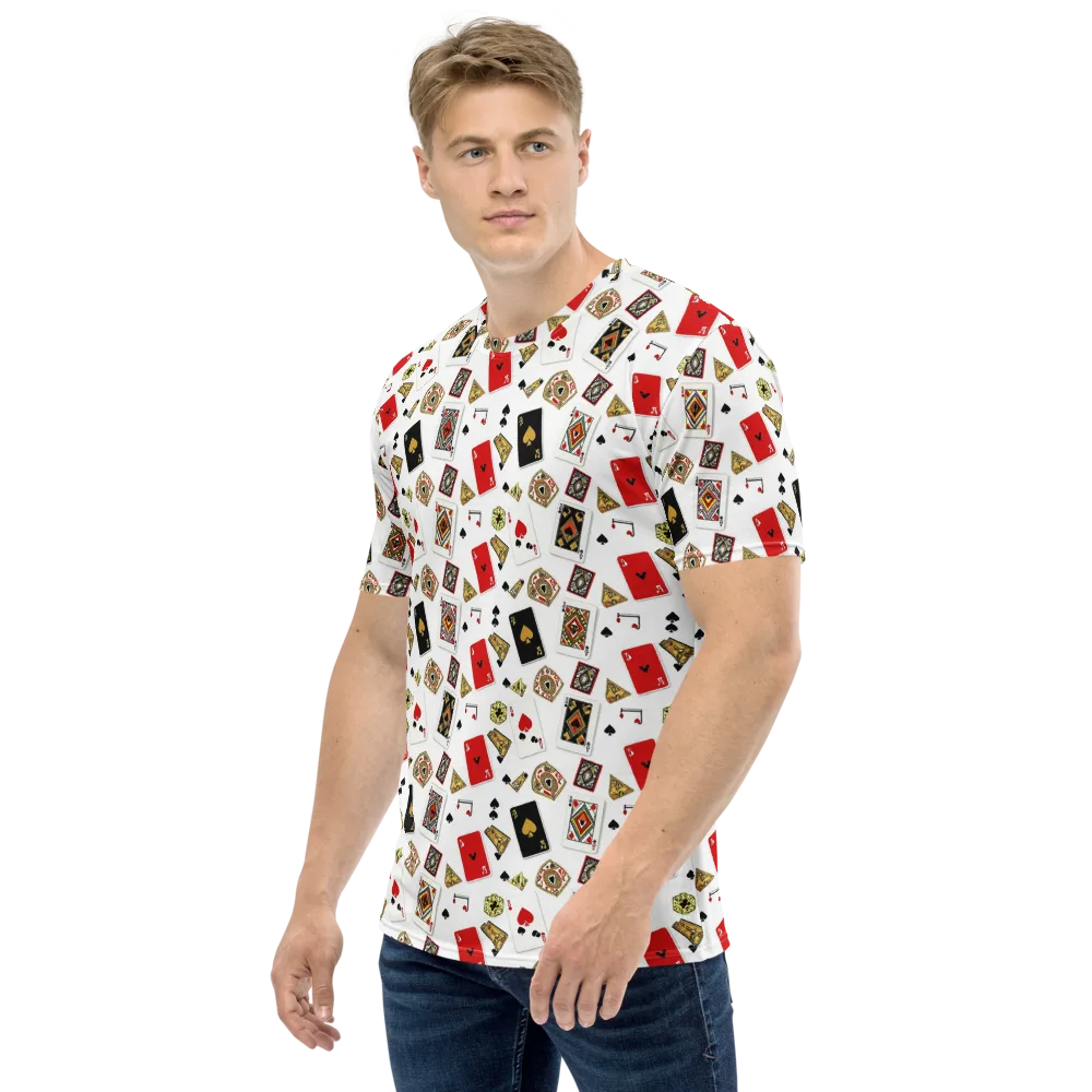 Midnight Deal on Men's Crew Neck T-Shirt — Left