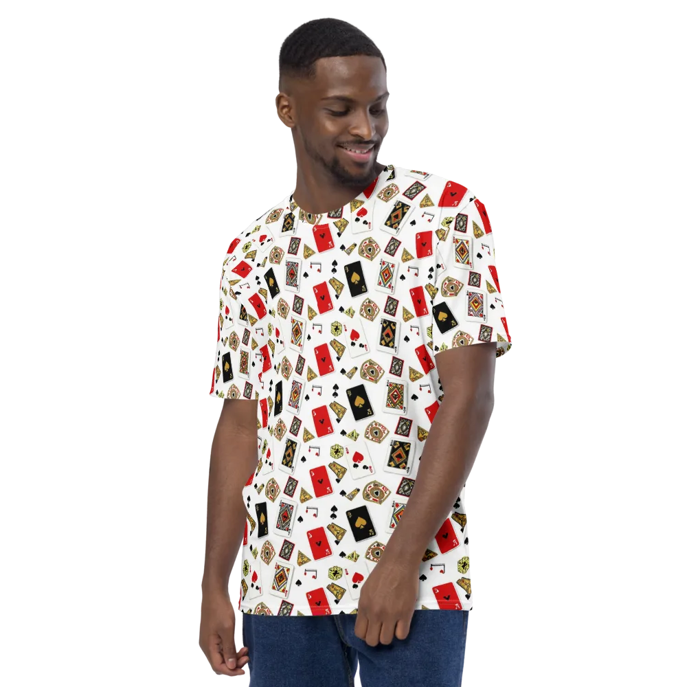 Midnight Deal on Men's Crew Neck T-Shirt — Left
