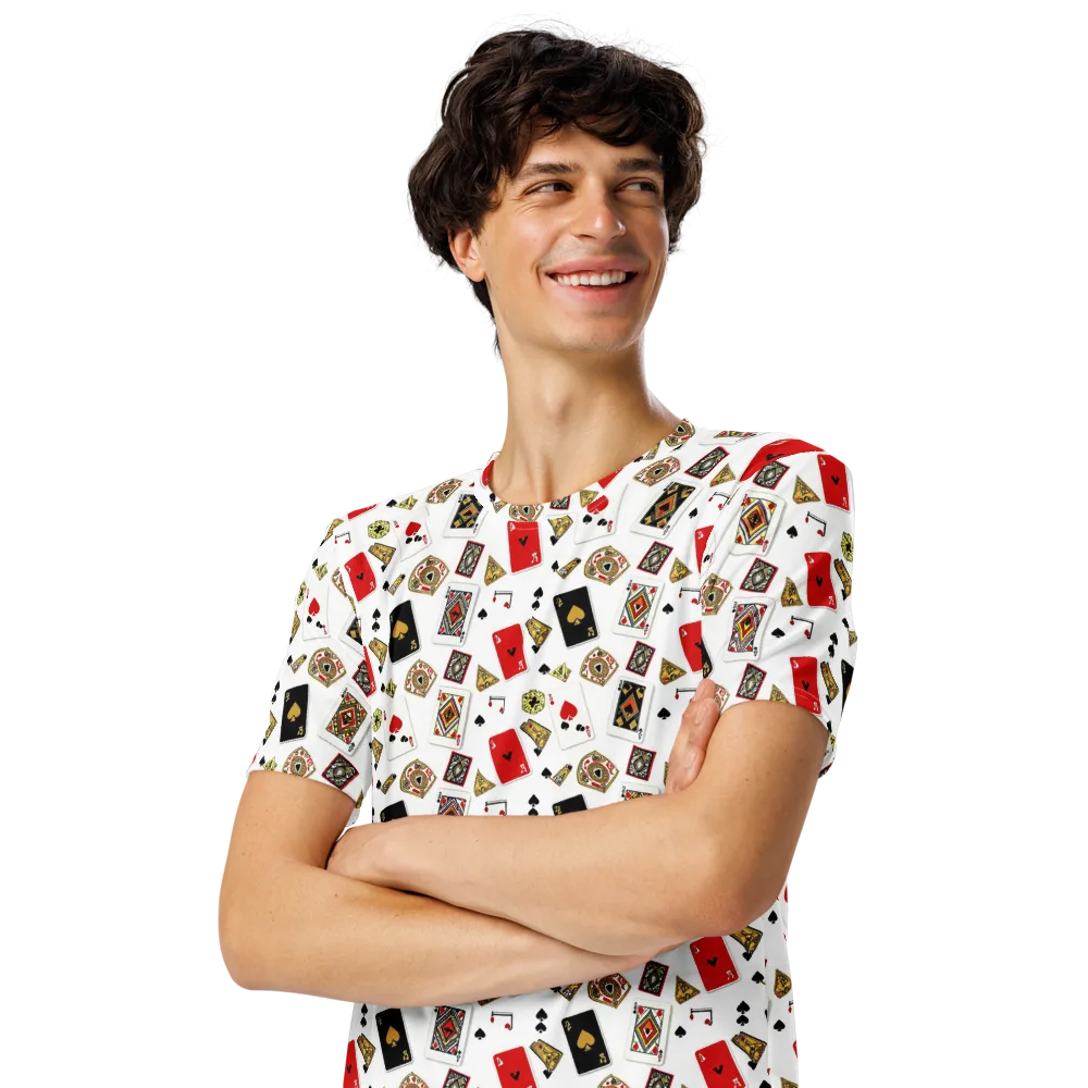 Midnight Deal on Men's Crew Neck T-Shirt — Left Front