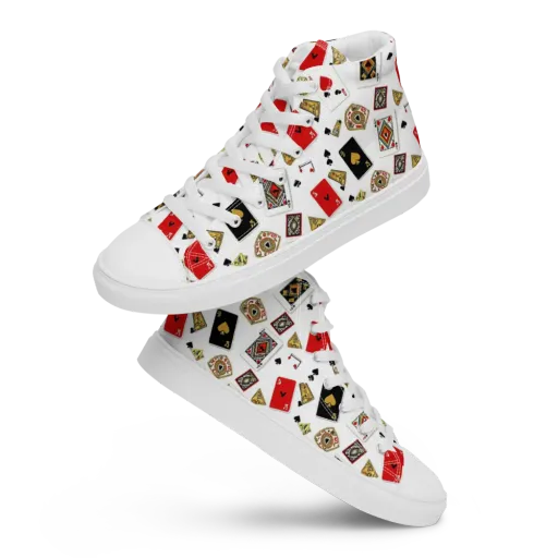 Midnight Deal on Men's High Top Canvas Shoes