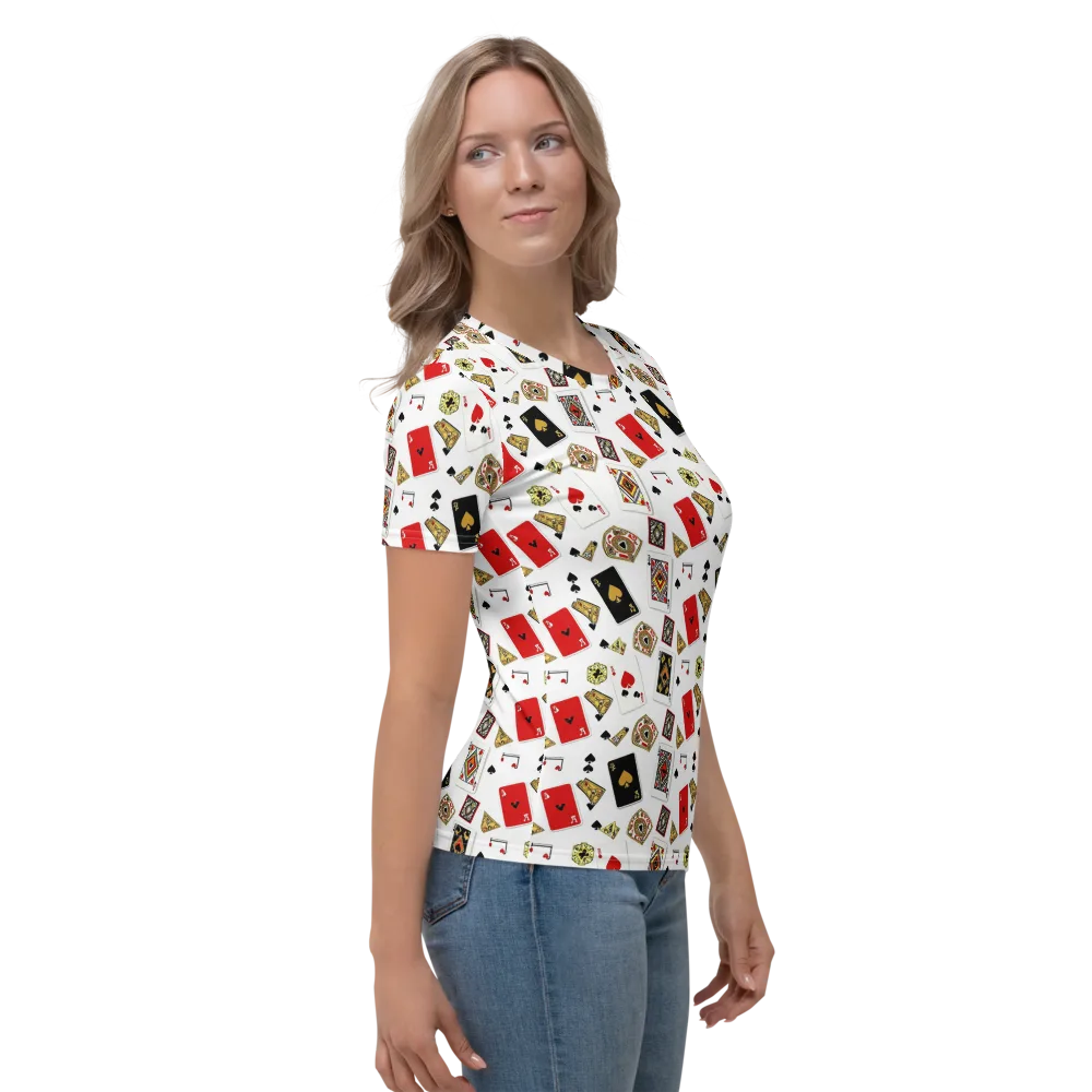 Midnight Deal on Women's Crew Neck T-Shirt — Right
