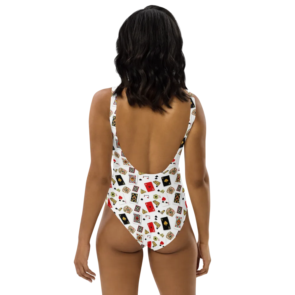 Midnight Deal on One-Piece Swimsuit — Back