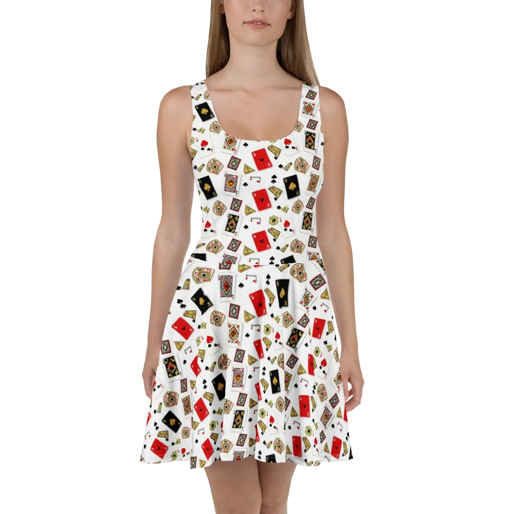 Midnight Deal on Skater Dress — Front