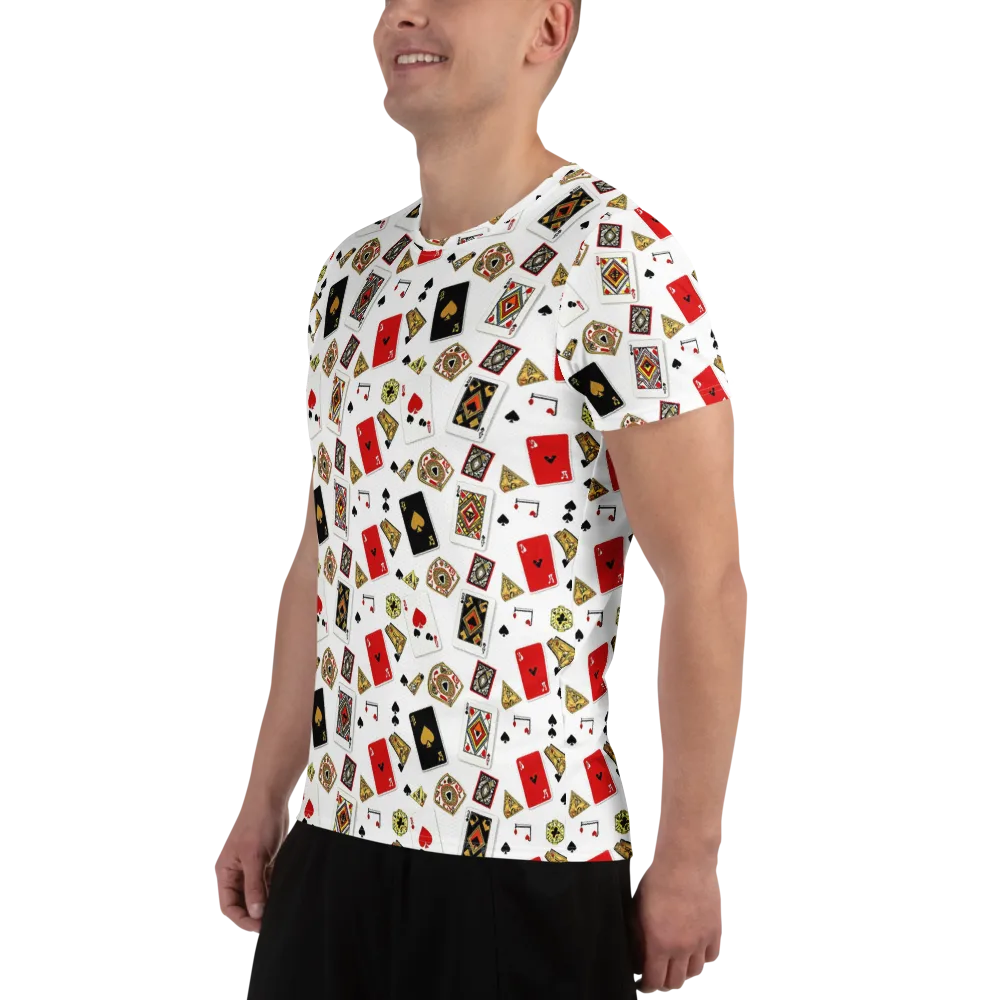 Midnight Deal on Men's Athletic T-Shirt — Left