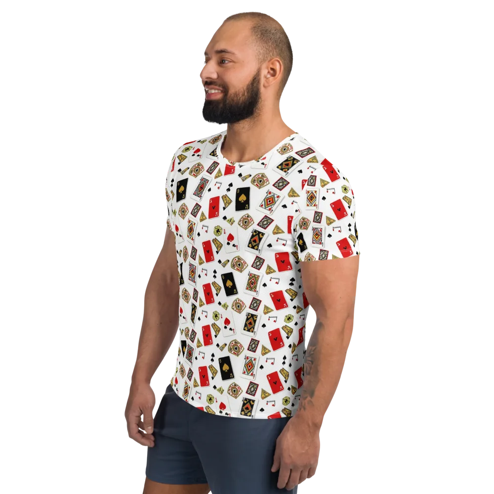 Midnight Deal on Men's Athletic T-Shirt — Left