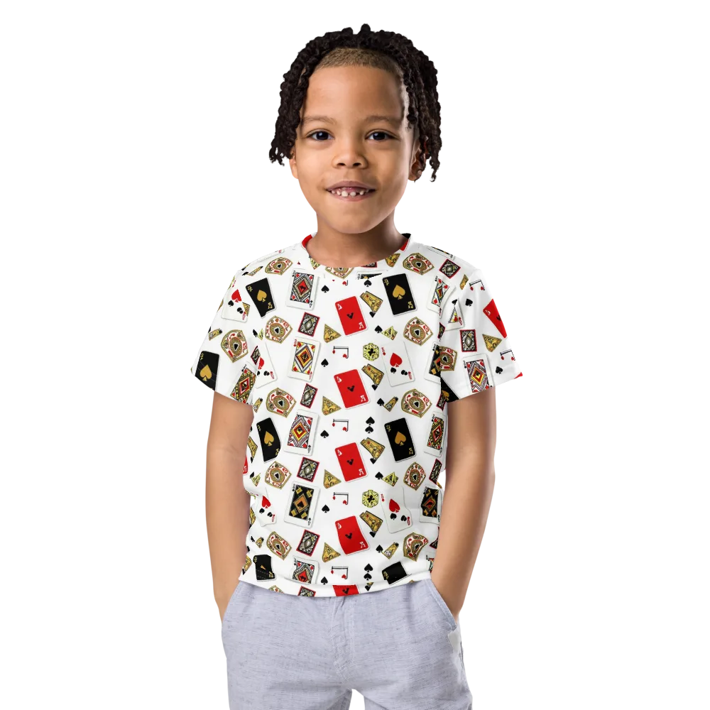 Midnight Deal on Kids Crew Neck T-Shirt — Front