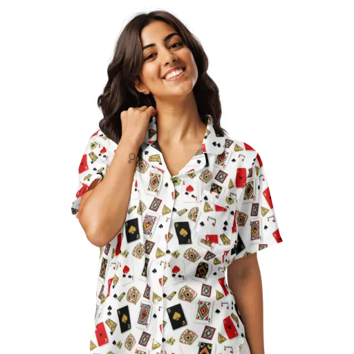 Midnight Deal on a Women's Short Sleeve Pajama Top