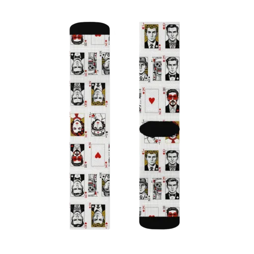 House of Faces on a Socks