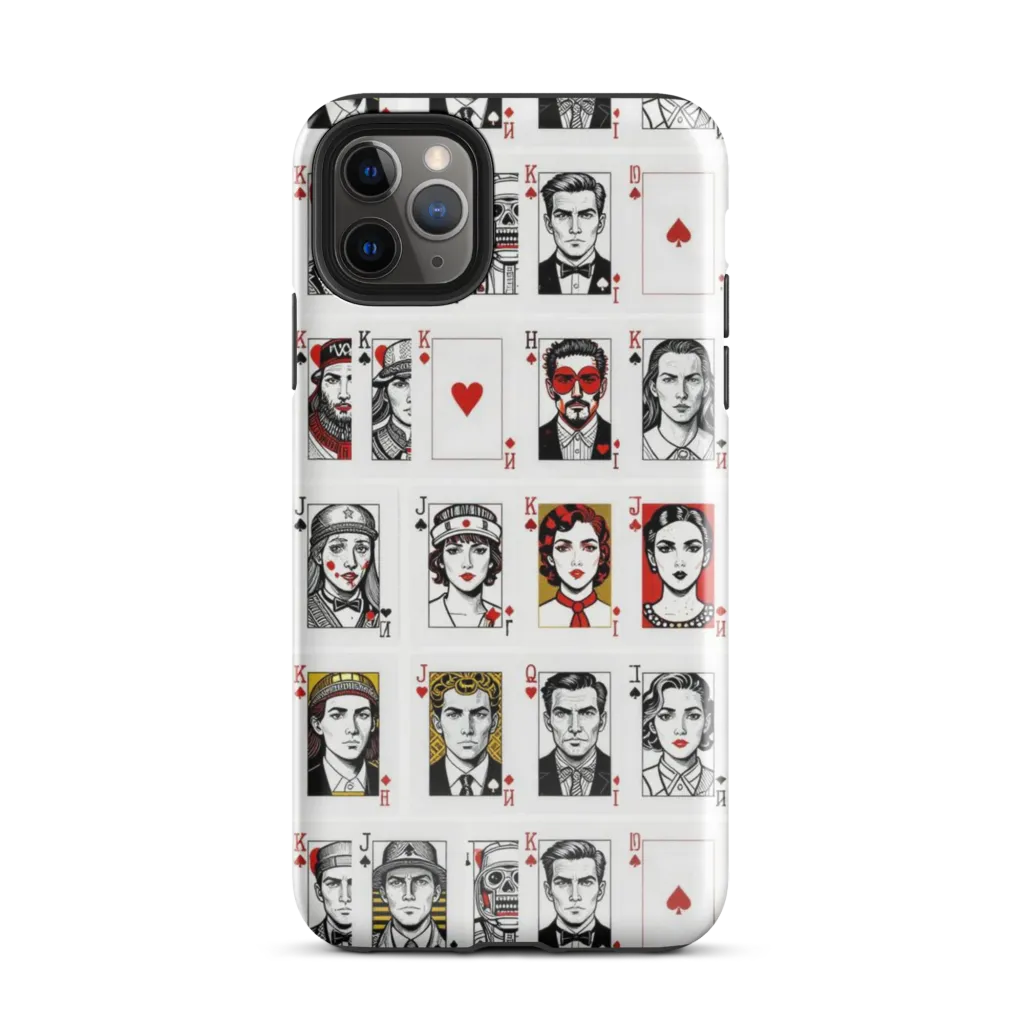 House of Faces on Tough Case for iPhone® — Front