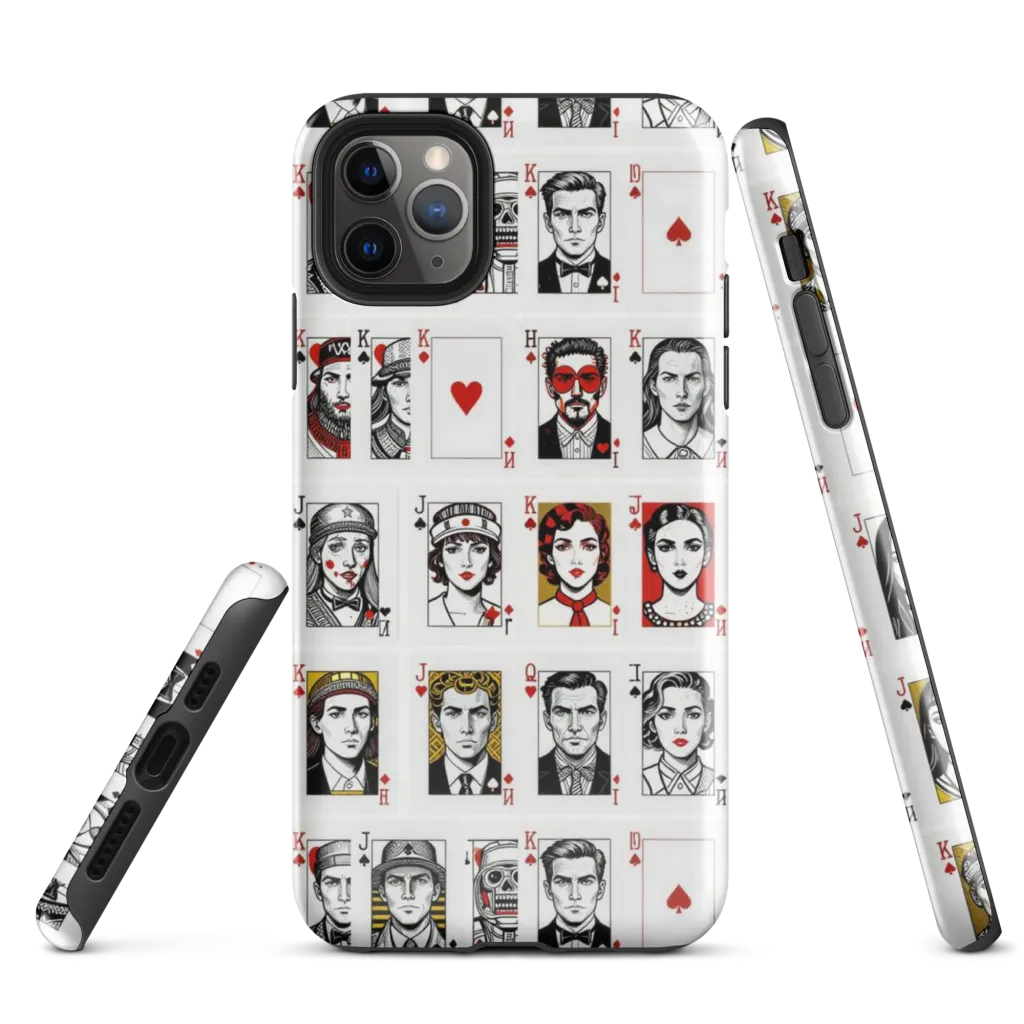House of Faces on Tough Case for iPhone® — Front