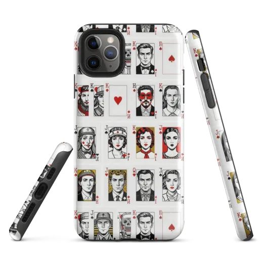 House of Faces on a Tough Case for iPhone®