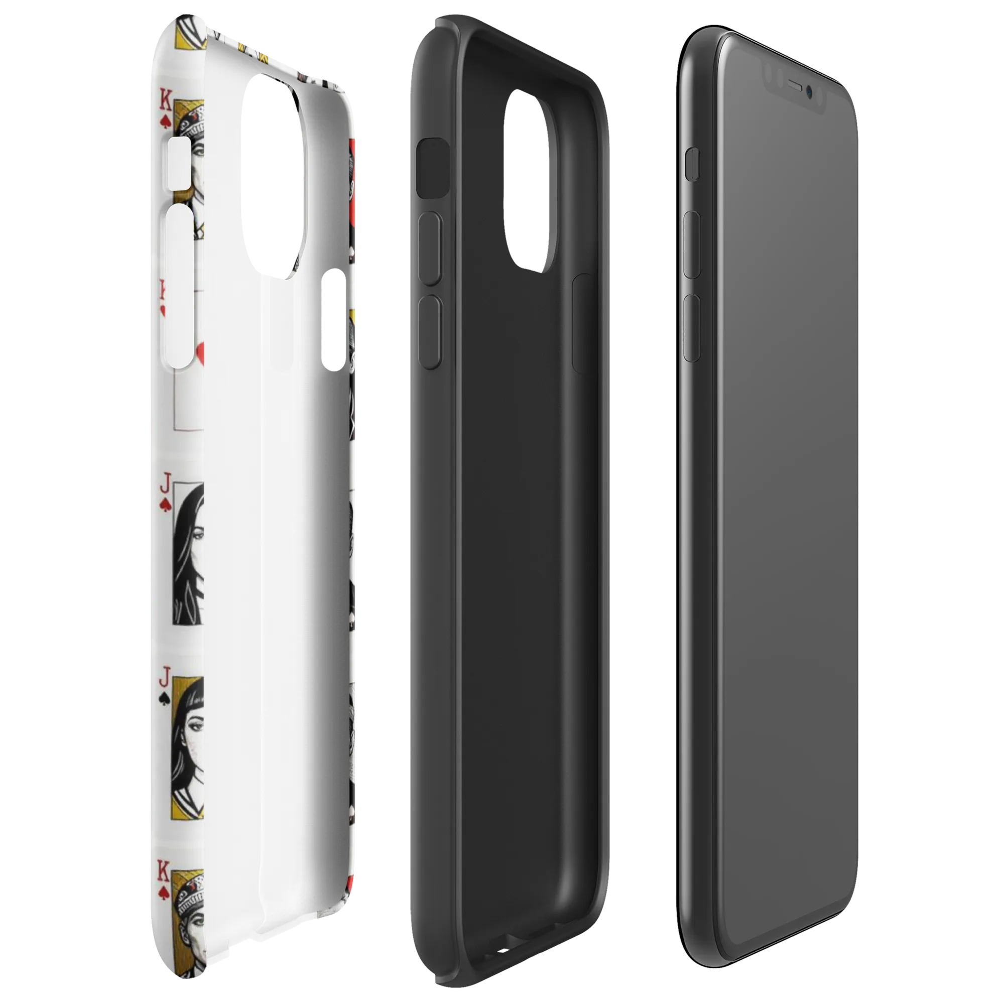House of Faces on Tough Case for iPhone® — Right
