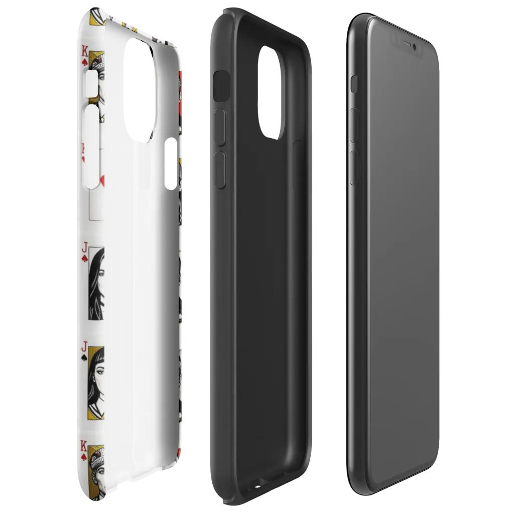 House of Faces on Tough Case for iPhone® — Right
