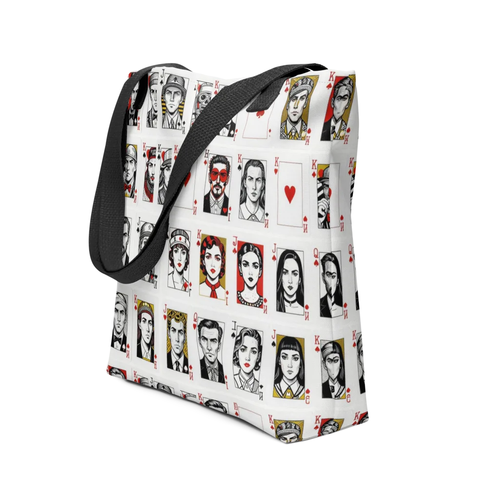 House of Faces on Tote Bag — Front