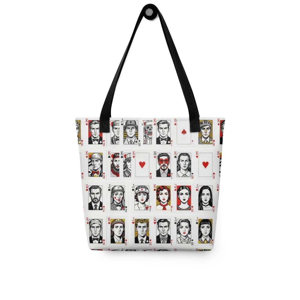 House of Faces on Tote Bag — Front