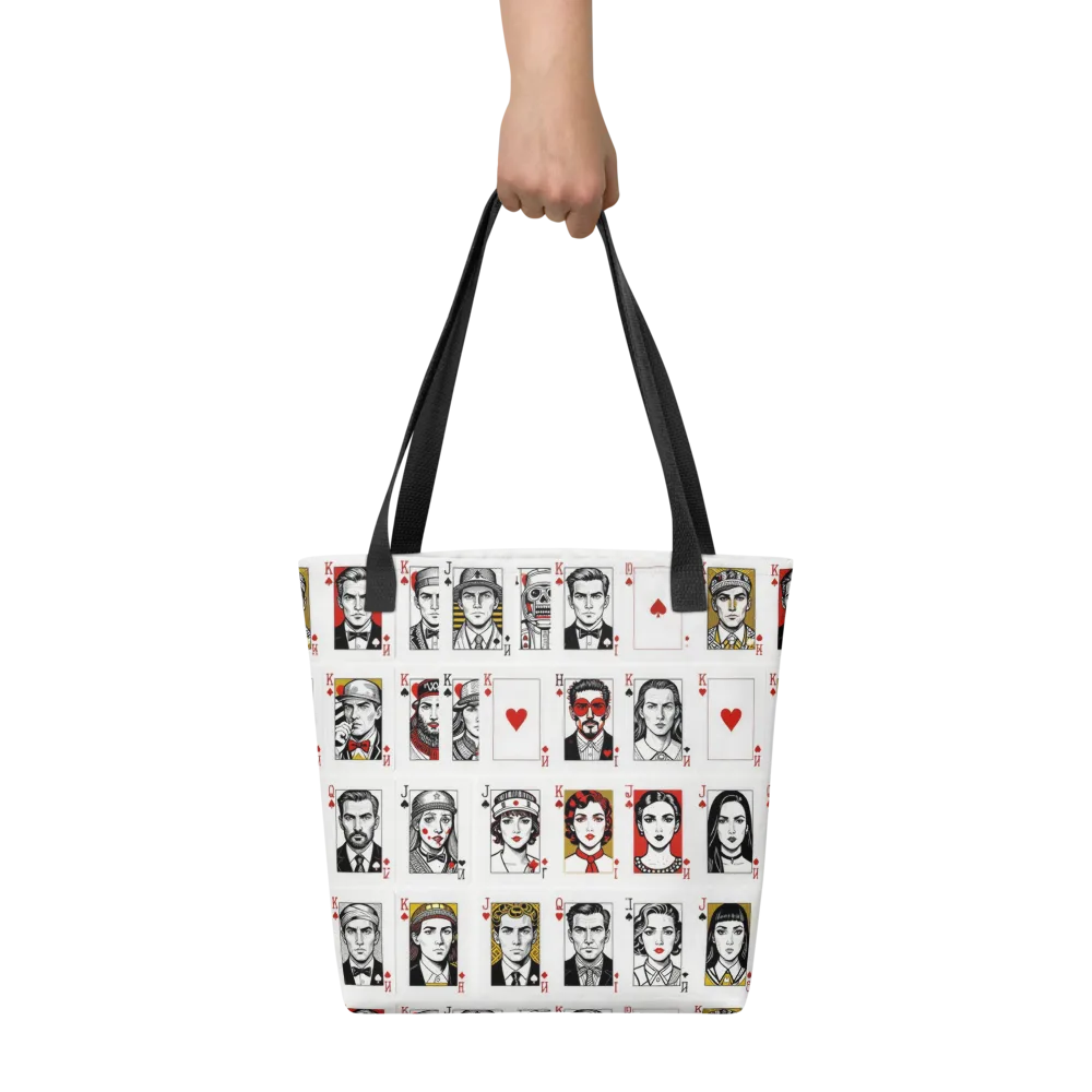 House of Faces on Tote Bag — Front