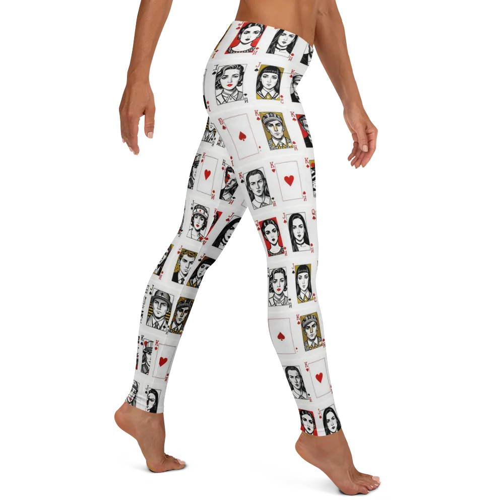 House of Faces on Leggings — Right