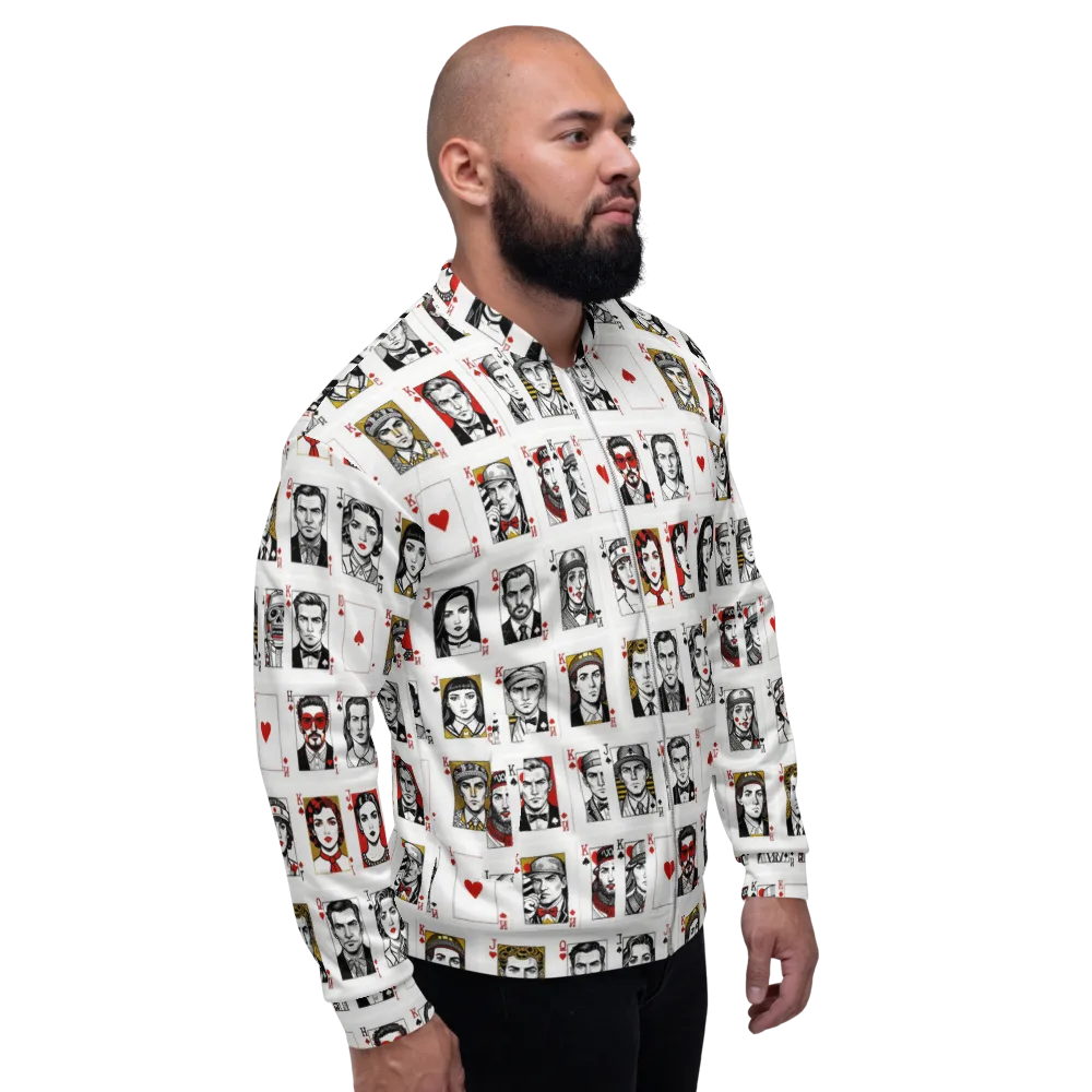 House of Faces on Bomber Jacket — Right