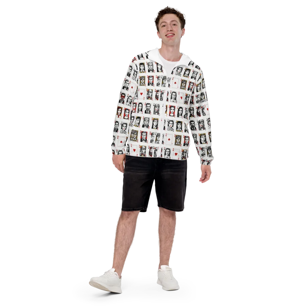 House of Faces on Men's Windbreaker — Front
