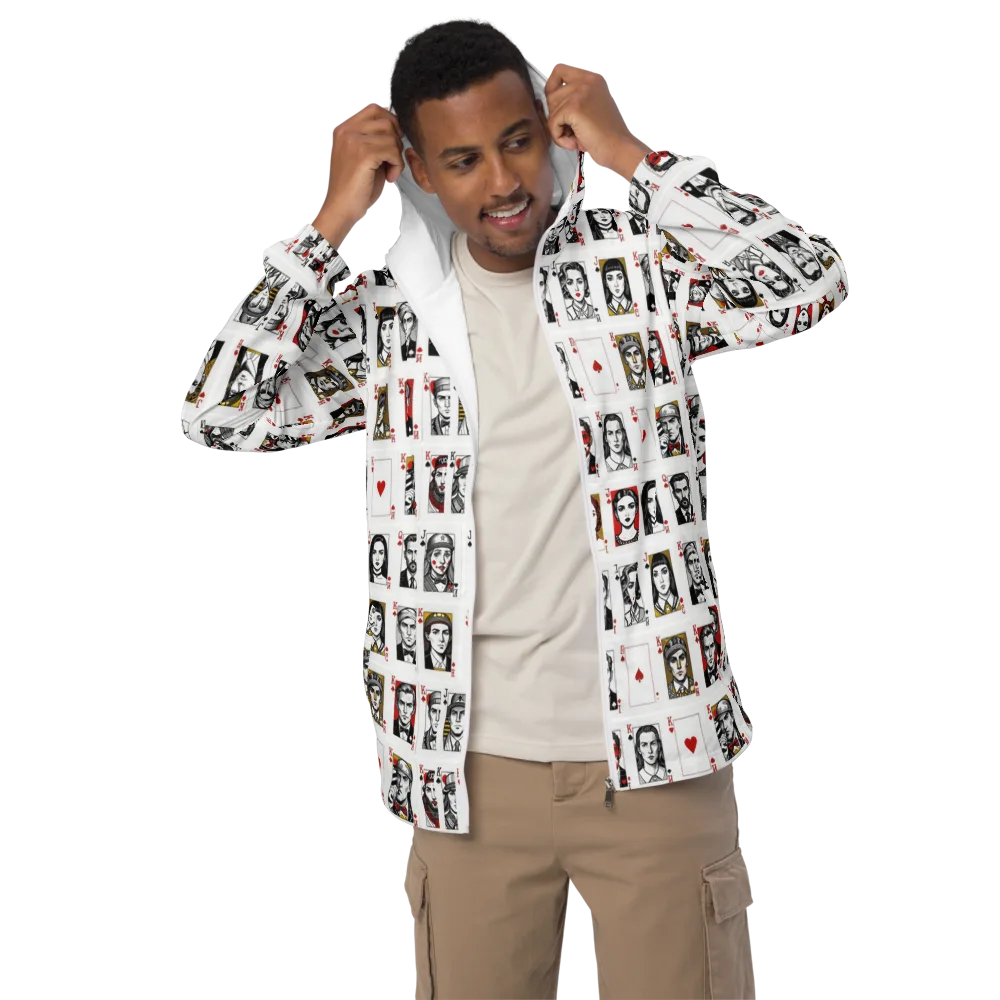 House of Faces on Men's Windbreaker — Front