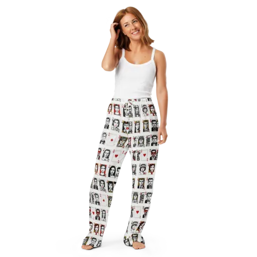 House of Faces on a Women's Pajama Pants