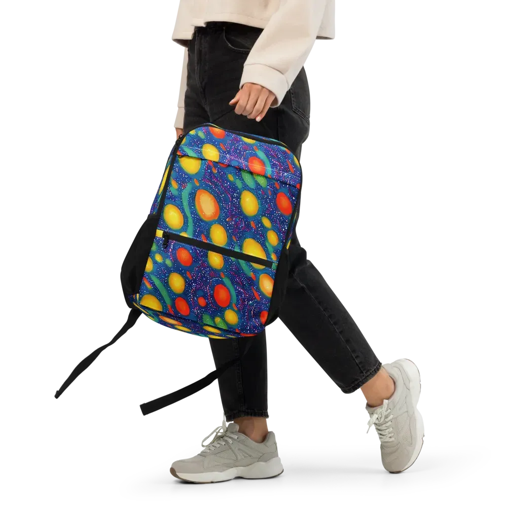 Cosmic Citrus on Utility Backpack — Front
