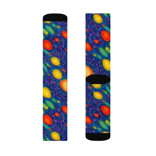 Cosmic Citrus on a Socks
