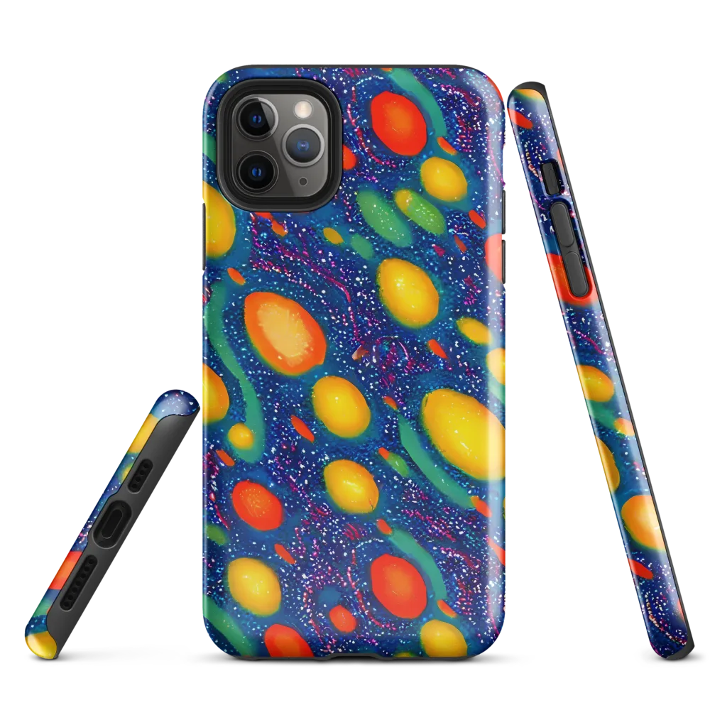 Cosmic Citrus on Tough Case for iPhone® — Front