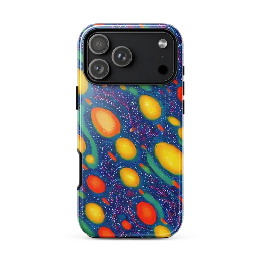 Cosmic Citrus on a Tough Case for iPhone®